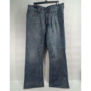 Guess Men's Jeans Size 34 X 32 Laredo Bootcut Wide Denim Blue Jeans EUC